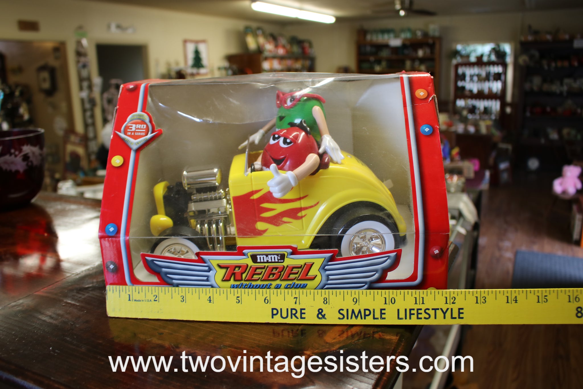 M&M Rebel Hot Rod Candy Dispenser