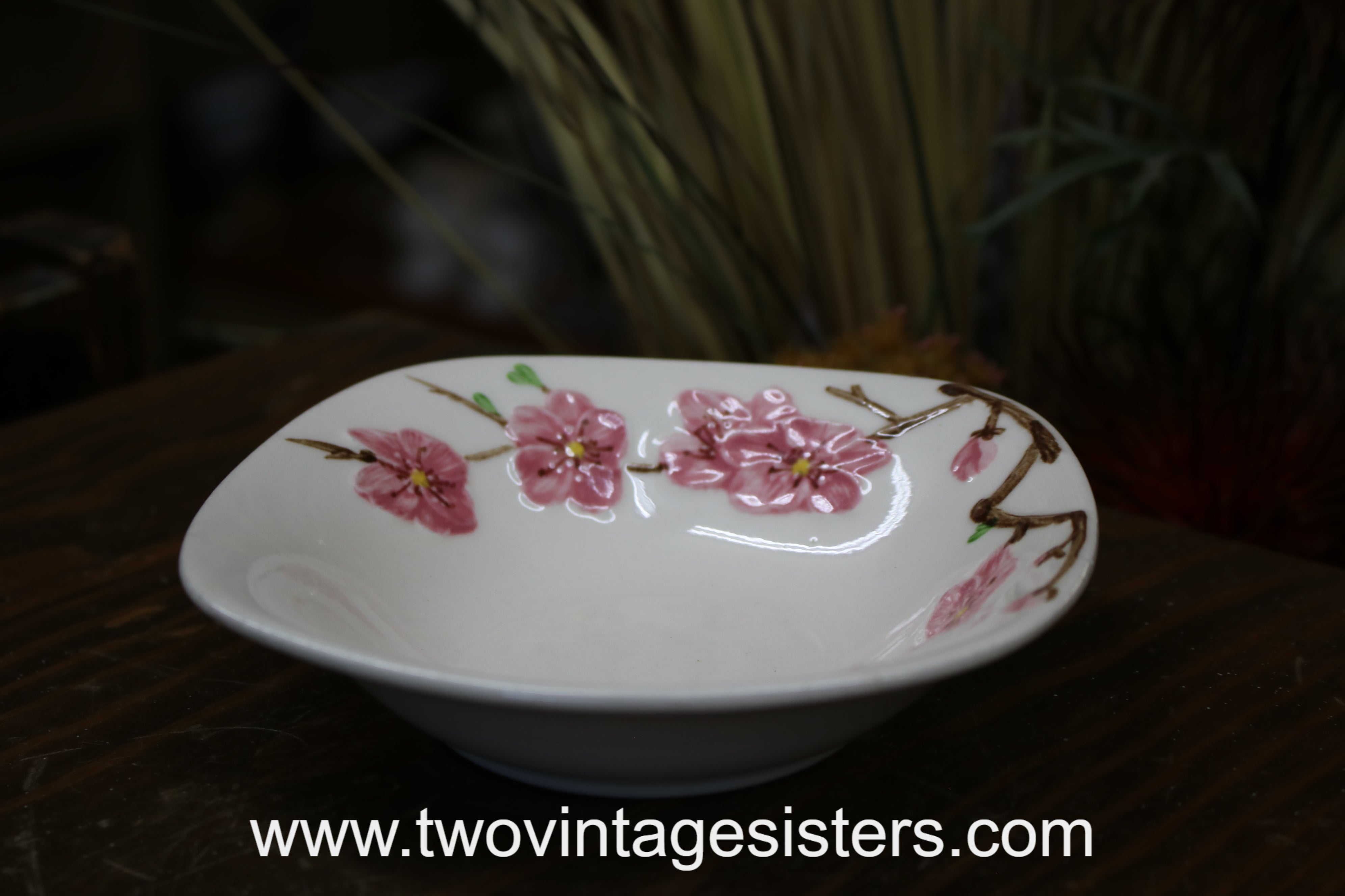 Metlox Poppytrail Peach Blossom Salad Plate