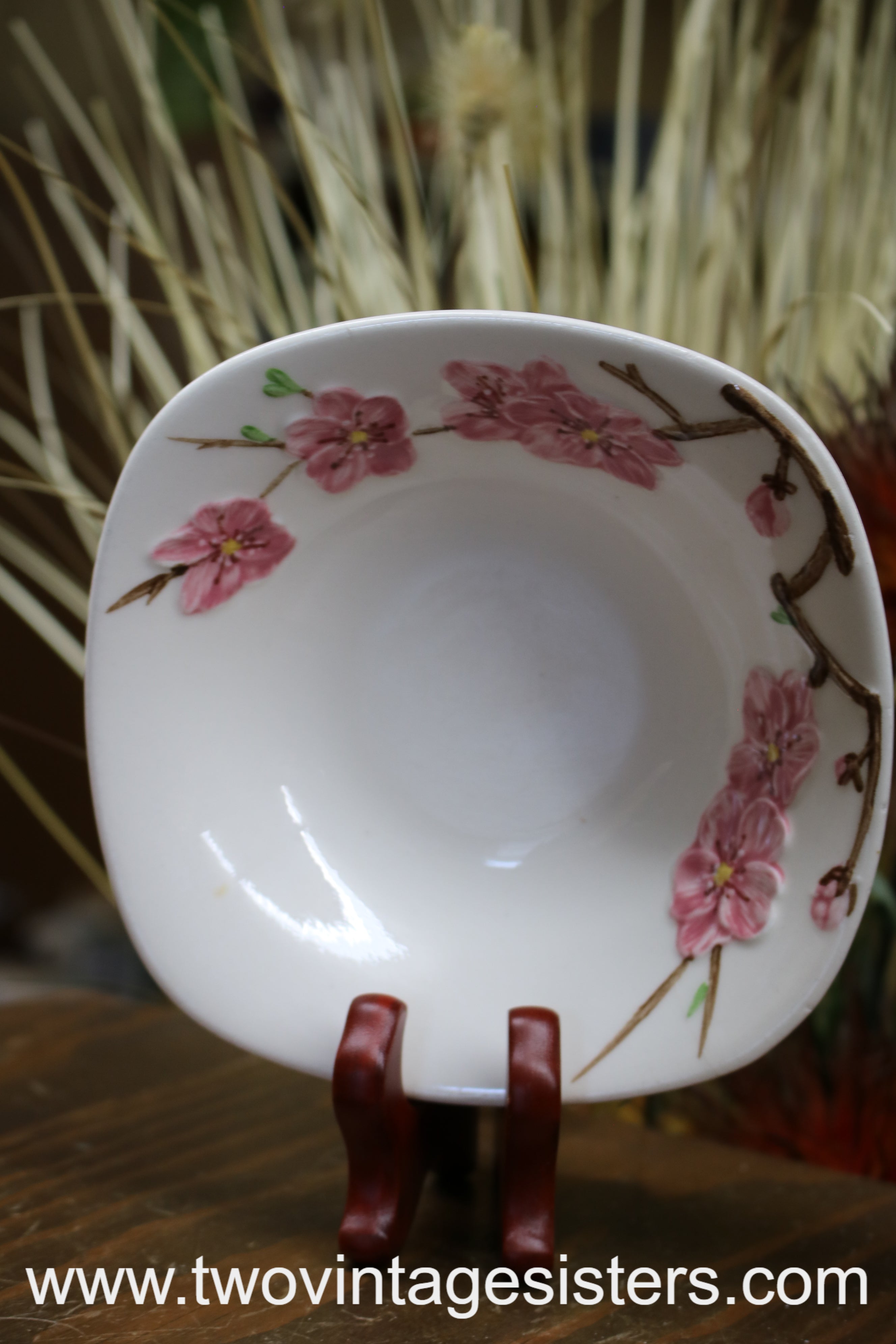 Metlox Poppytrail Peach Blossom Fruit Bowl Metlox Poppytrail Peach Blossom Fruit Bowl