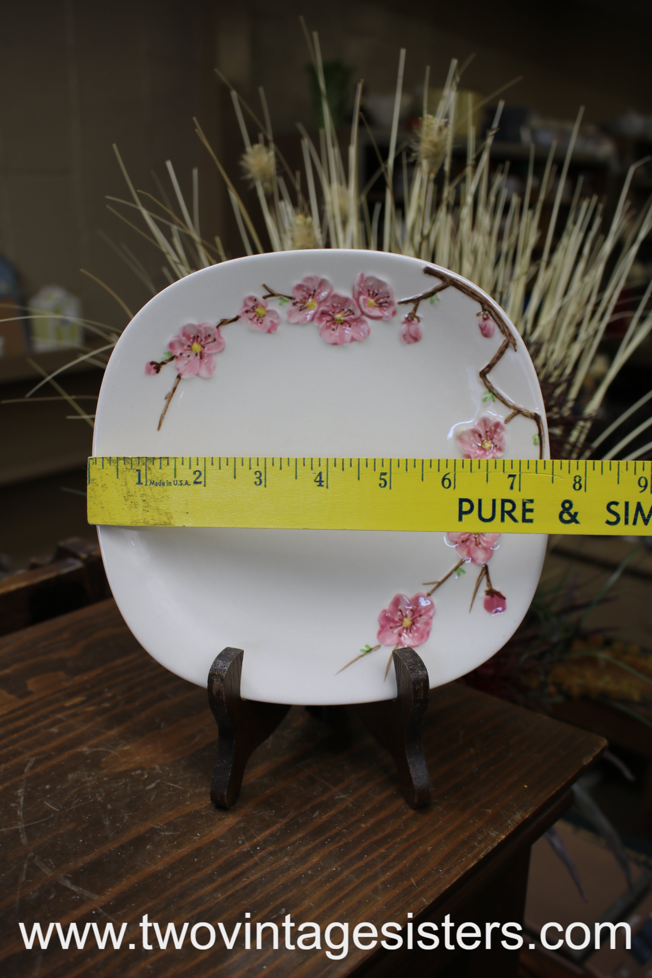 Metlox Poppytrail Peach Blossom Salad Plate