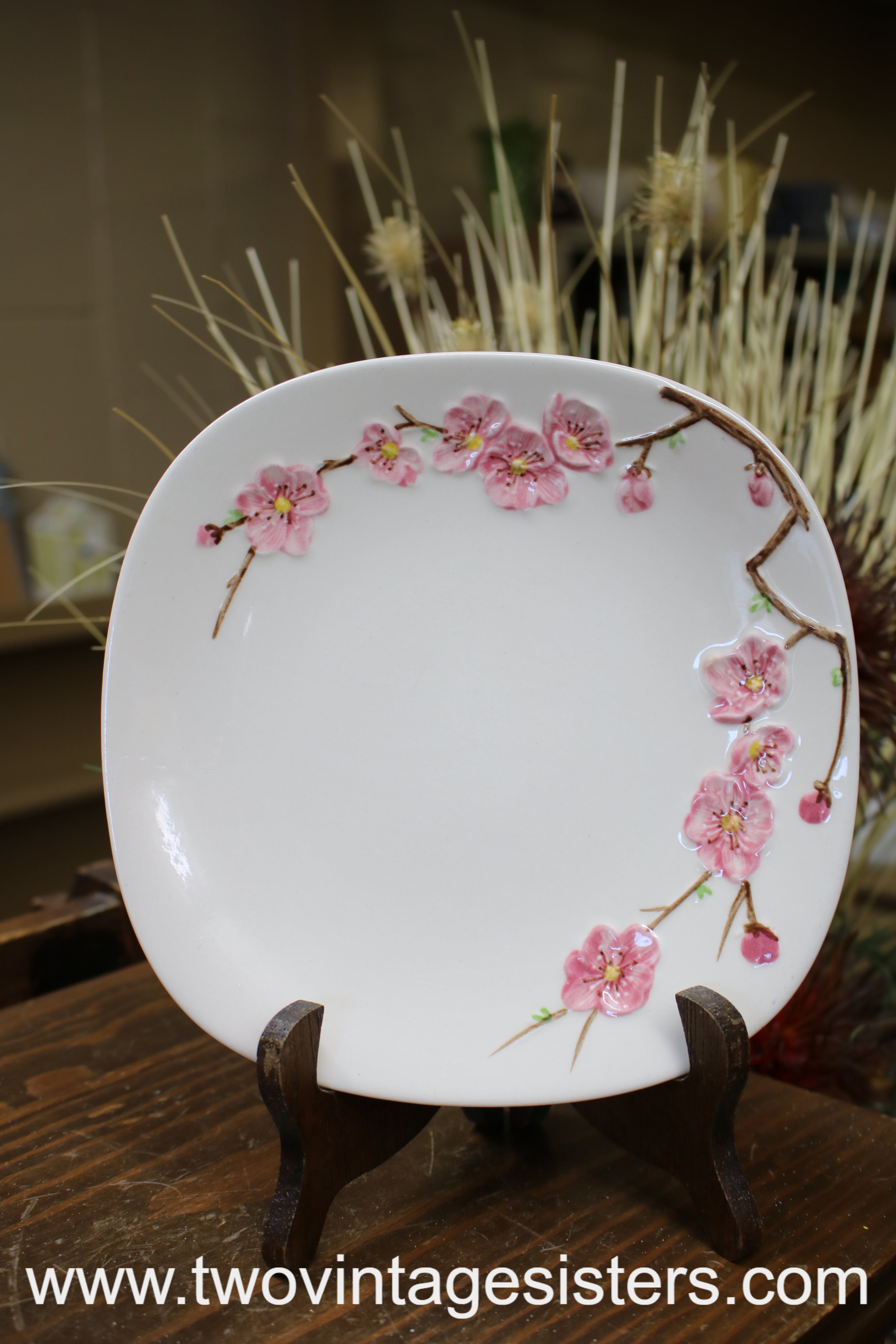 Metlox Poppytrail Peach Blossom Salad Plate