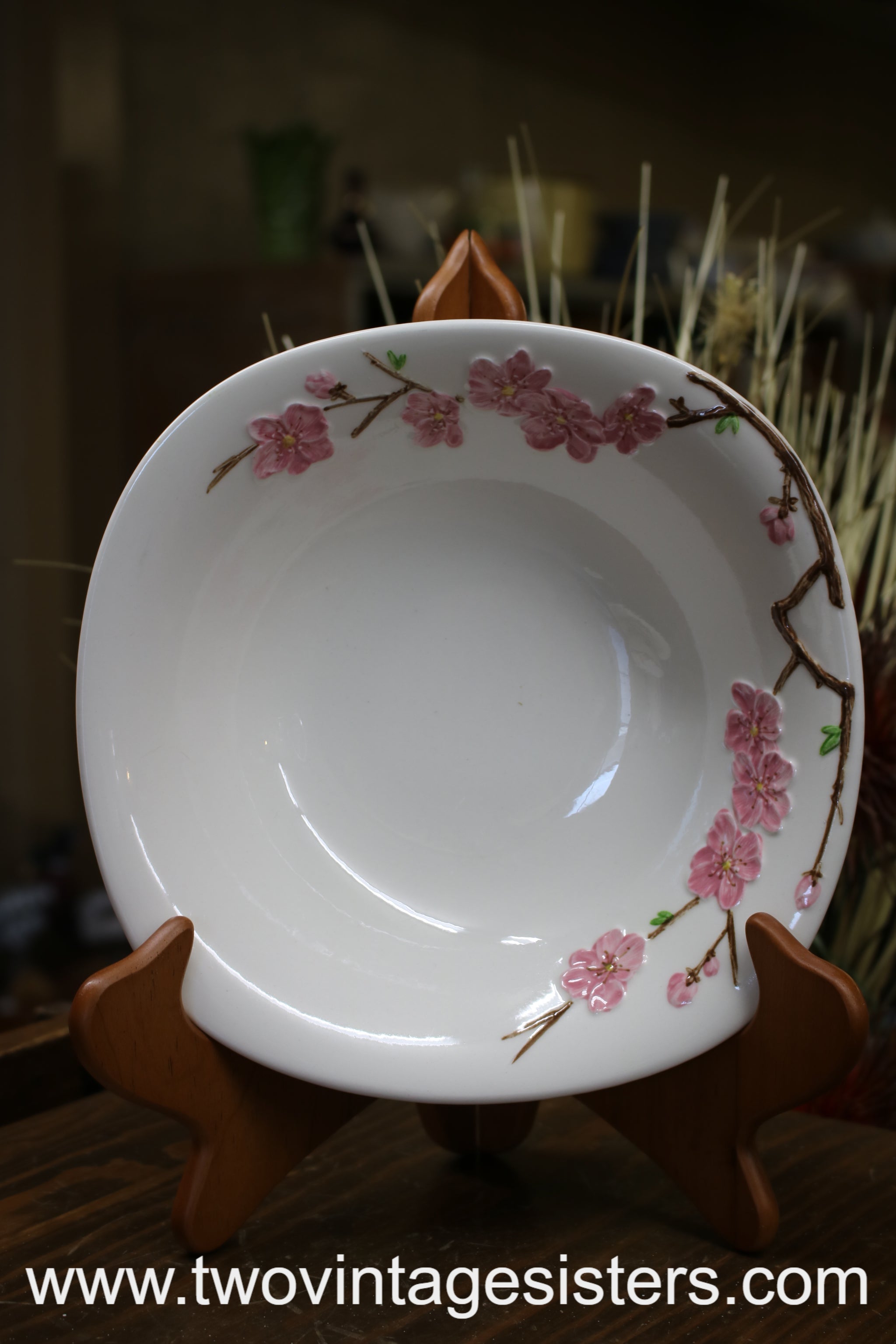 metlox poppy trail peach blossom ディナー お皿 Metlox Poppytrail Peach Blossom Serving Platter