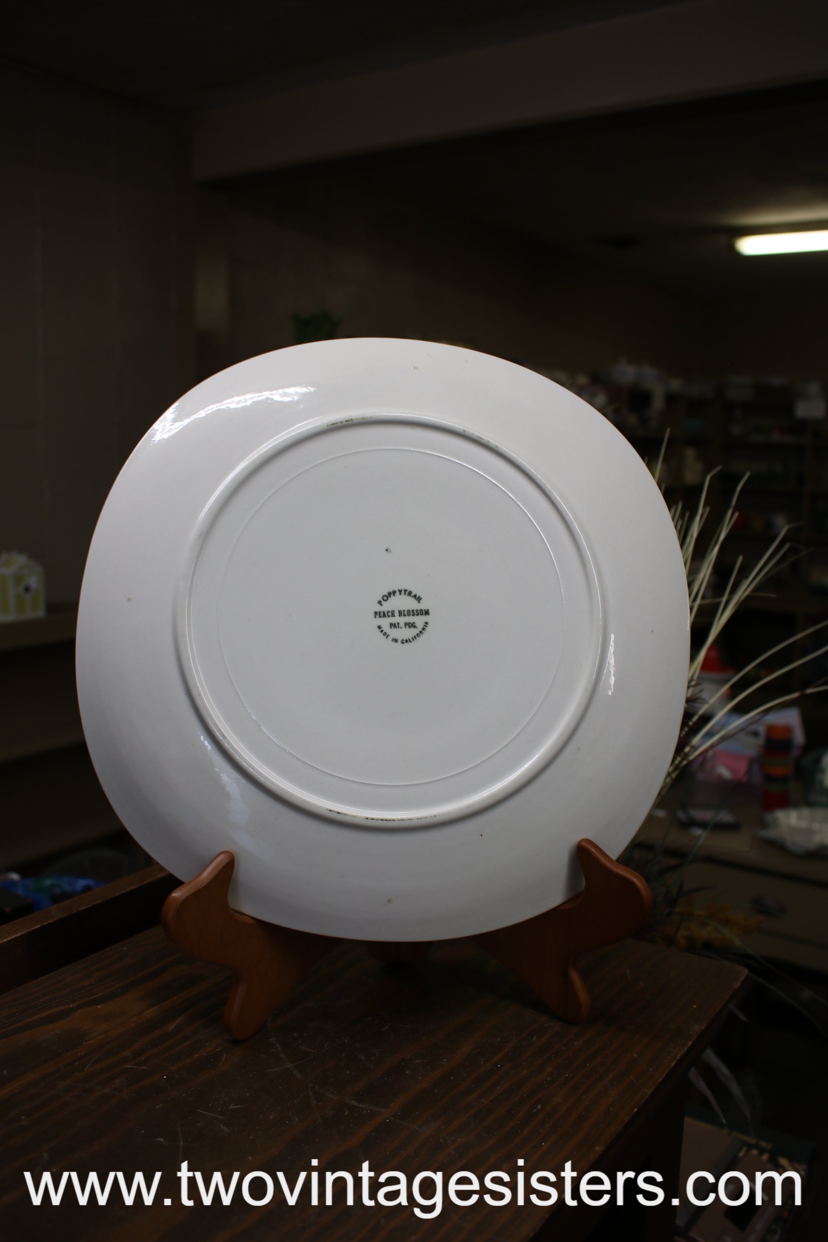metlox poppy trail peach blossom ディナー お皿 Metlox Poppytrail Peach Blossom Salad Plate