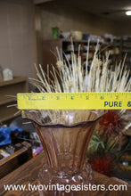 Load image into Gallery viewer, Pink Depression Glass Pineapple Vase
