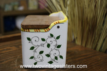 Load image into Gallery viewer, Rooster Ceramic Card Holder Wooden Lid
