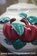 Load image into Gallery viewer, Wang International Ceramic Apple Motif Teapot
