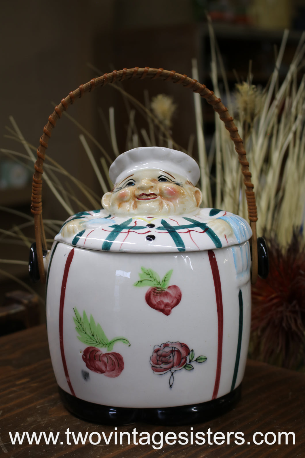 Weiss Kuhnert Jolly Chef Biscuit Cookie Jar