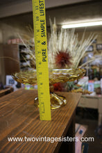 Load image into Gallery viewer, Anchor Hocking Amber Glass Fairfield Pedastal Cake Stand
