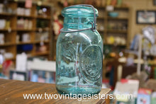 Load image into Gallery viewer, Ball Aqua Blue Ideal Bicentennial Wire Closure Mason Jar
