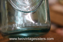 Load image into Gallery viewer, Ball Aqua Blue Ideal Bicentennial Wire Closure Mason Jar

