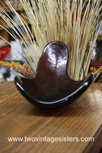 Load image into Gallery viewer, Blenko Free Form Dish Maroon Winslow Anderson
