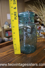 Load image into Gallery viewer, Blue Ball Ideal Vintage Glass Canning Jar Number 3
