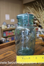Load image into Gallery viewer, Blue Ball Ideal Vintage Glass Canning Jar Number 3
