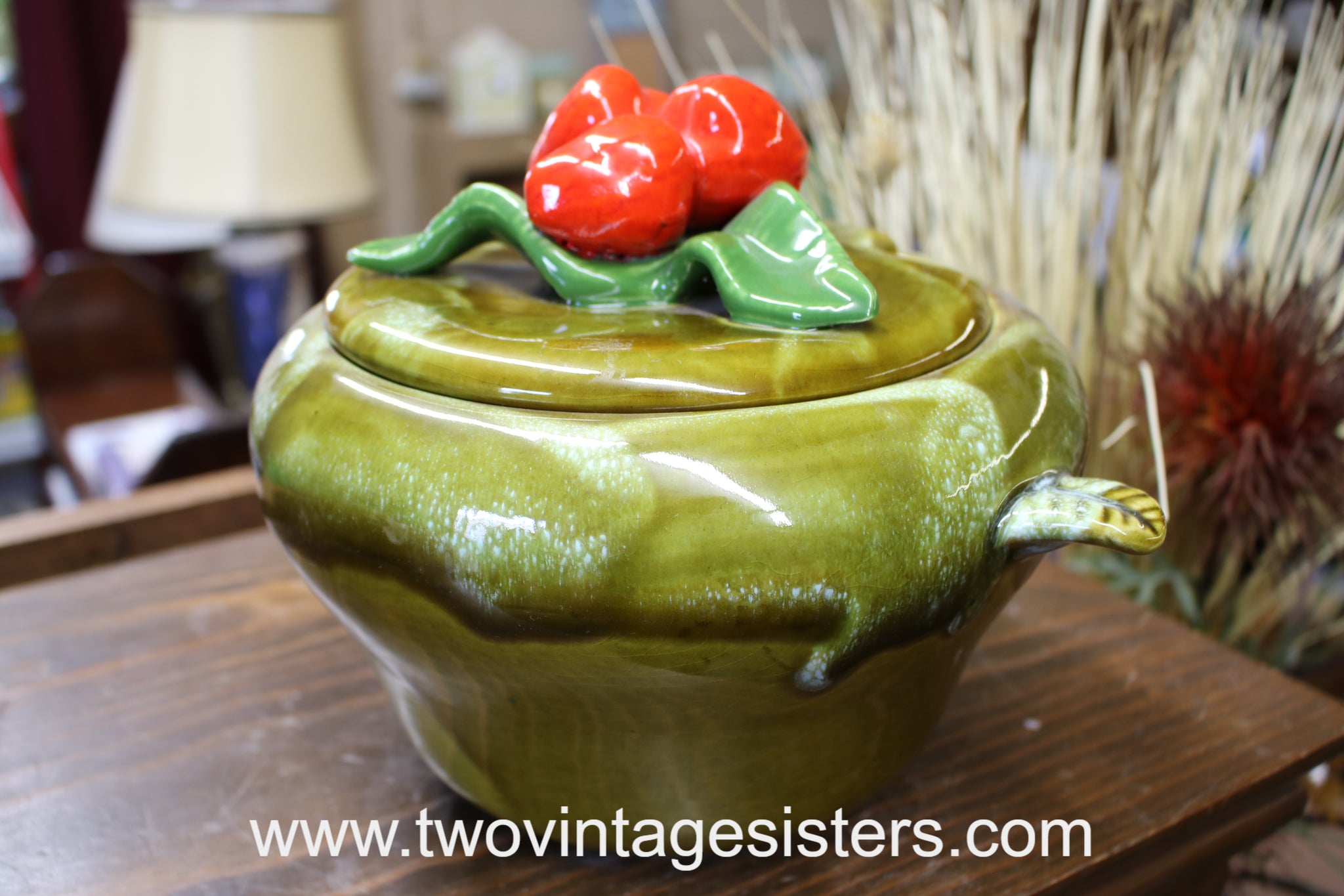 新品 英国製 【California 】Soup Dish 4枚 California Pottery USA 895 Soup Tureen Strawberry Lid