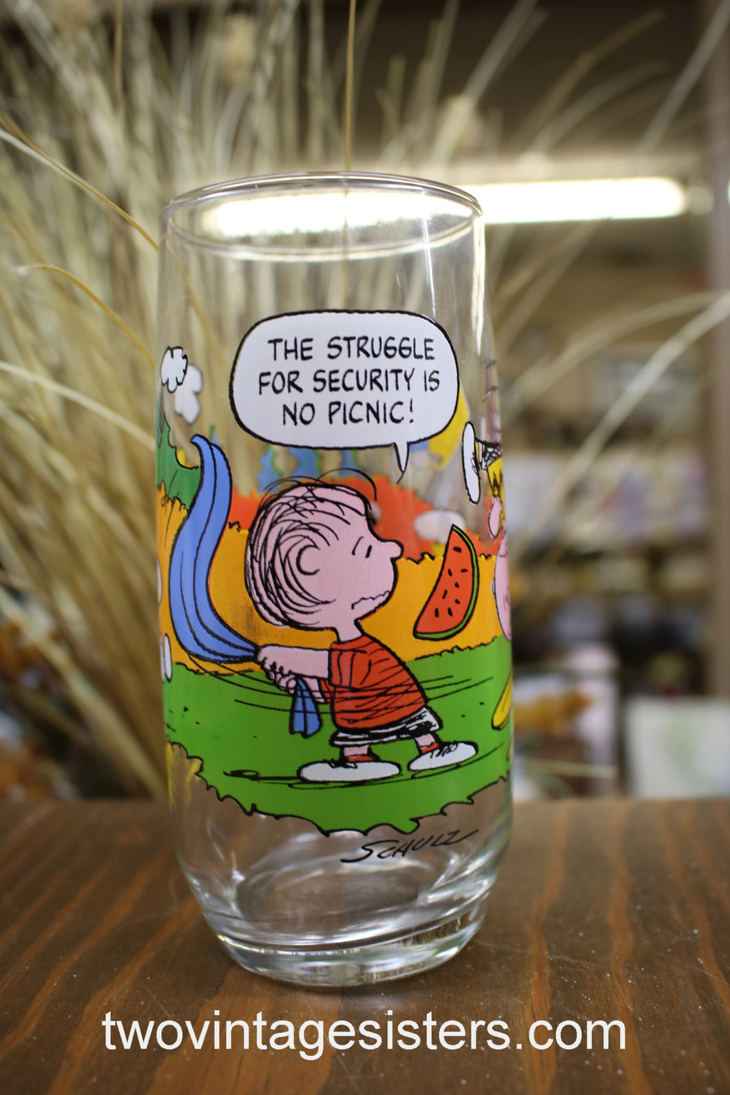 McDonalds Camp Snoopy Collection glass