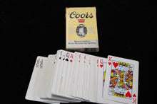 Load image into Gallery viewer, Vintage COORS Bridge Size Playing Cards
