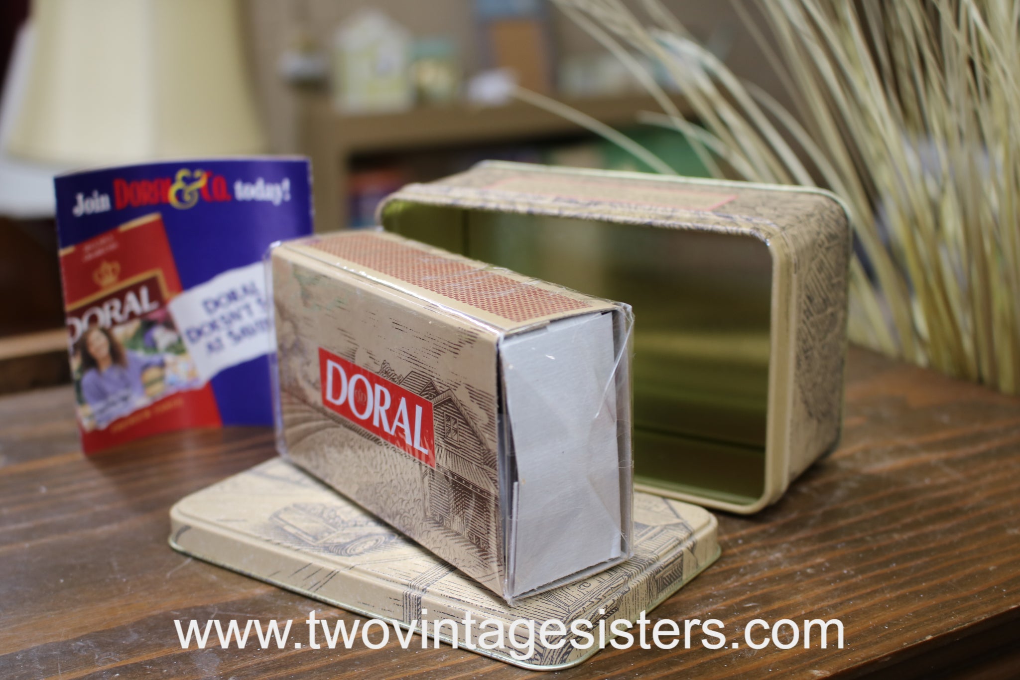 doral tobacco Doral Cigarettes 1996 Tobaccoville Tin Box Sealed Stick Matches doral tobacco Doral Cigarettes 1996 Tobaccoville Tin Box Sealed Stick Matches