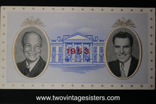Load image into Gallery viewer, 2 Eisenhower/Nixon Inauguration Tickets January 20 1953
