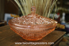 Load image into Gallery viewer, Federal Indiana Glass Windsor Pink Candy Dish
