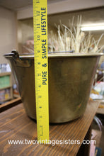 Load image into Gallery viewer, Haydens Ansonia Primitive Brass Bucket
