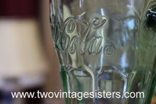 Load image into Gallery viewer, Libbey Green Coca Cola Vintage Glass Handled 6.5&quot;
