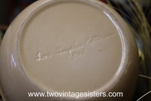 Load image into Gallery viewer, Los Angeles Potteries  Apples Ceramic Salad Bowl Set - Vintage Collectible
