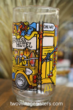Load image into Gallery viewer, McDonalds 1981 The Great Muppet Caper Happiness Hotel Glass
