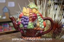 Load image into Gallery viewer, Mediterranean Fruit Bowl Teapot Eyes by Baum Bros
