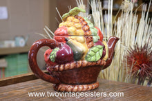 Load image into Gallery viewer, Mediterranean Fruit Bowl Teapot Eyes by Baum Bros
