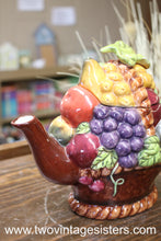 Load image into Gallery viewer, Mediterranean Fruit Bowl Teapot Eyes by Baum Bros
