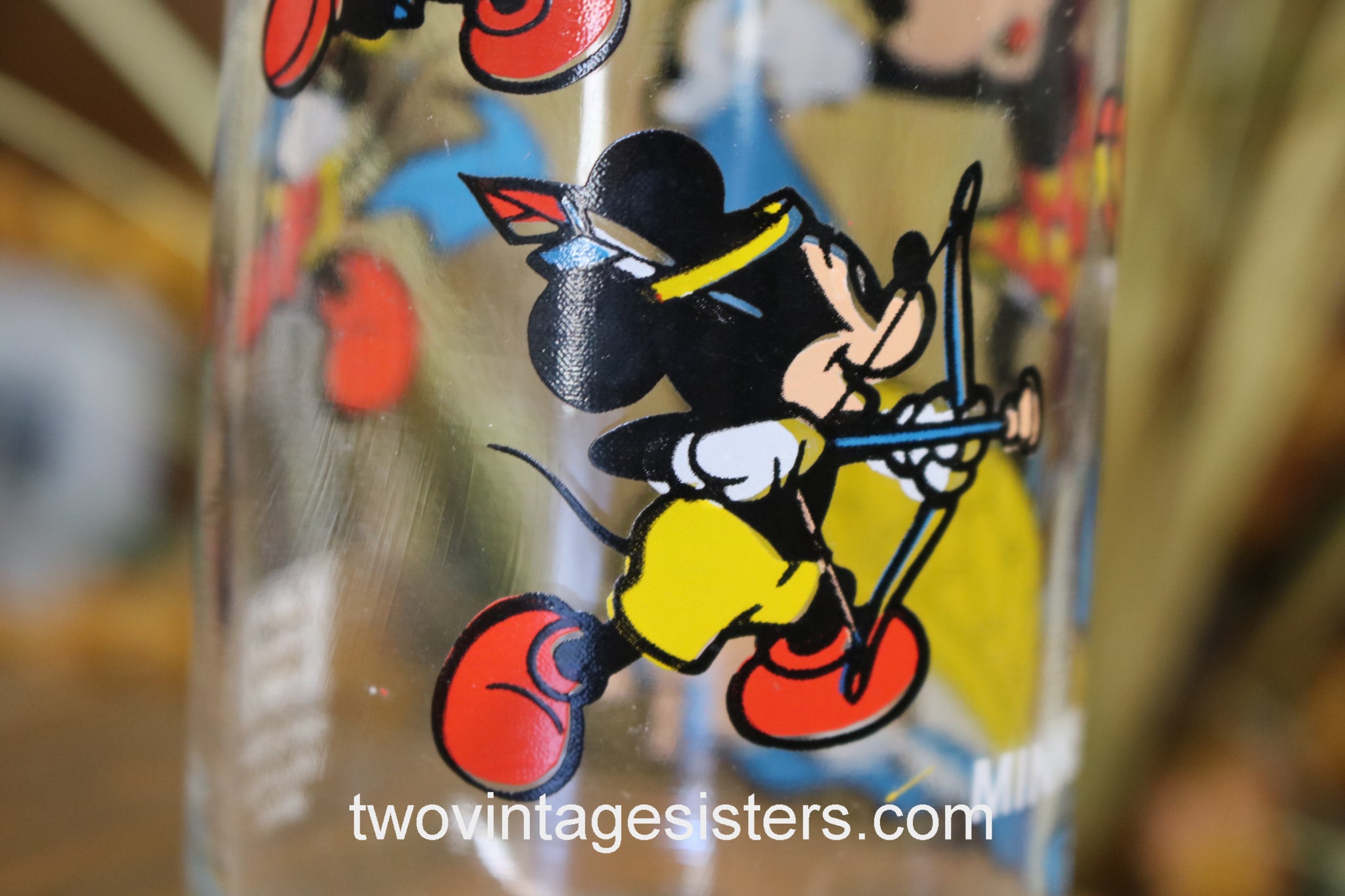 Pepsi Collector Series Minnie Mouse Cowboys Indians Glass