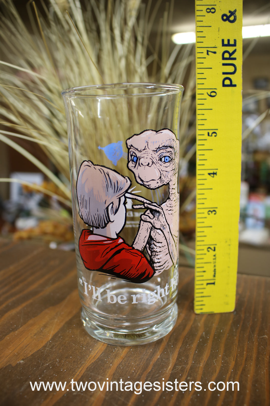 Pizza Hut Limited Edition Collectors Series 1982 ET Glass