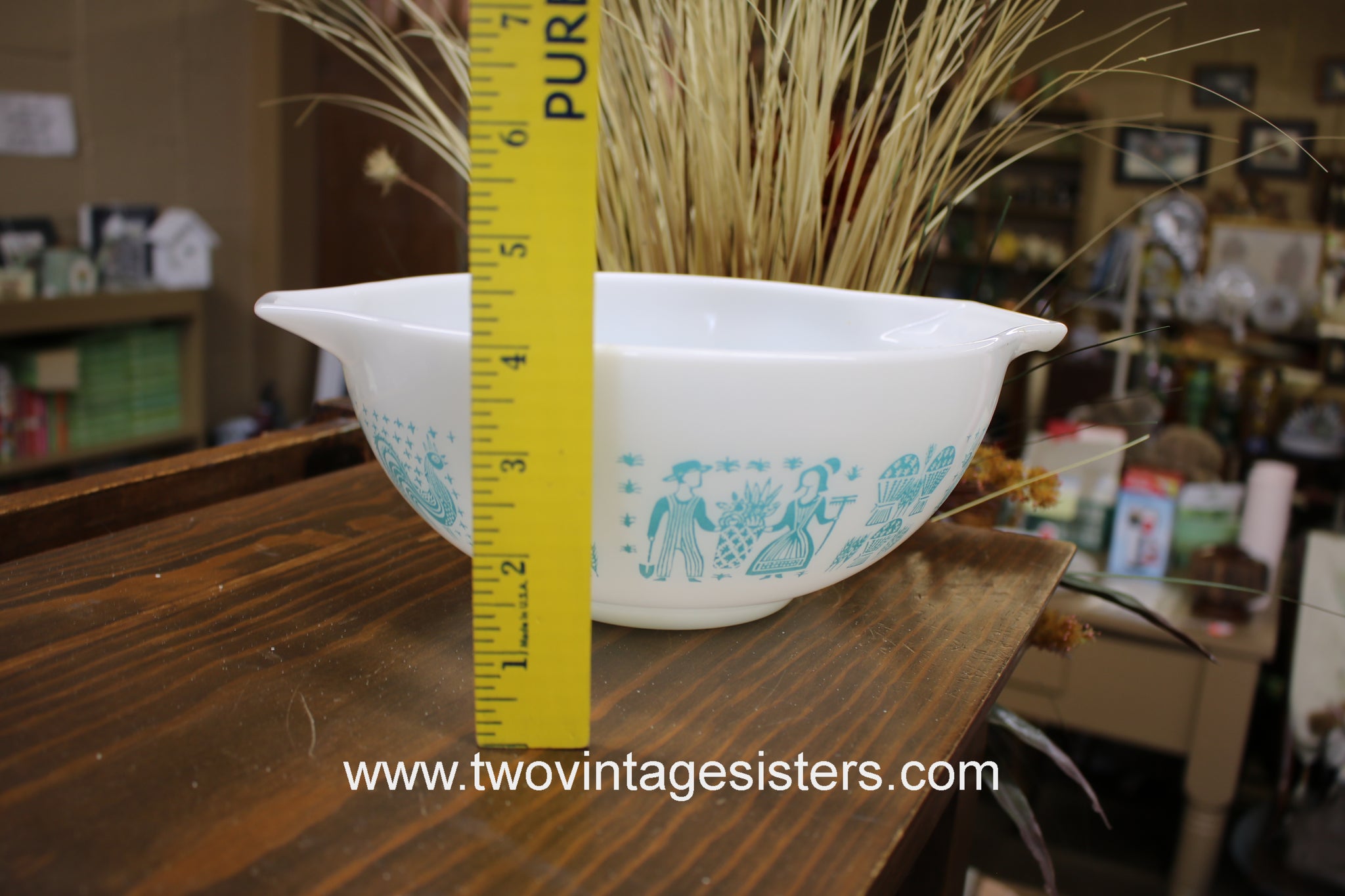 Pyrex Cinderella Mixing Bowl Amish Butterprint 443