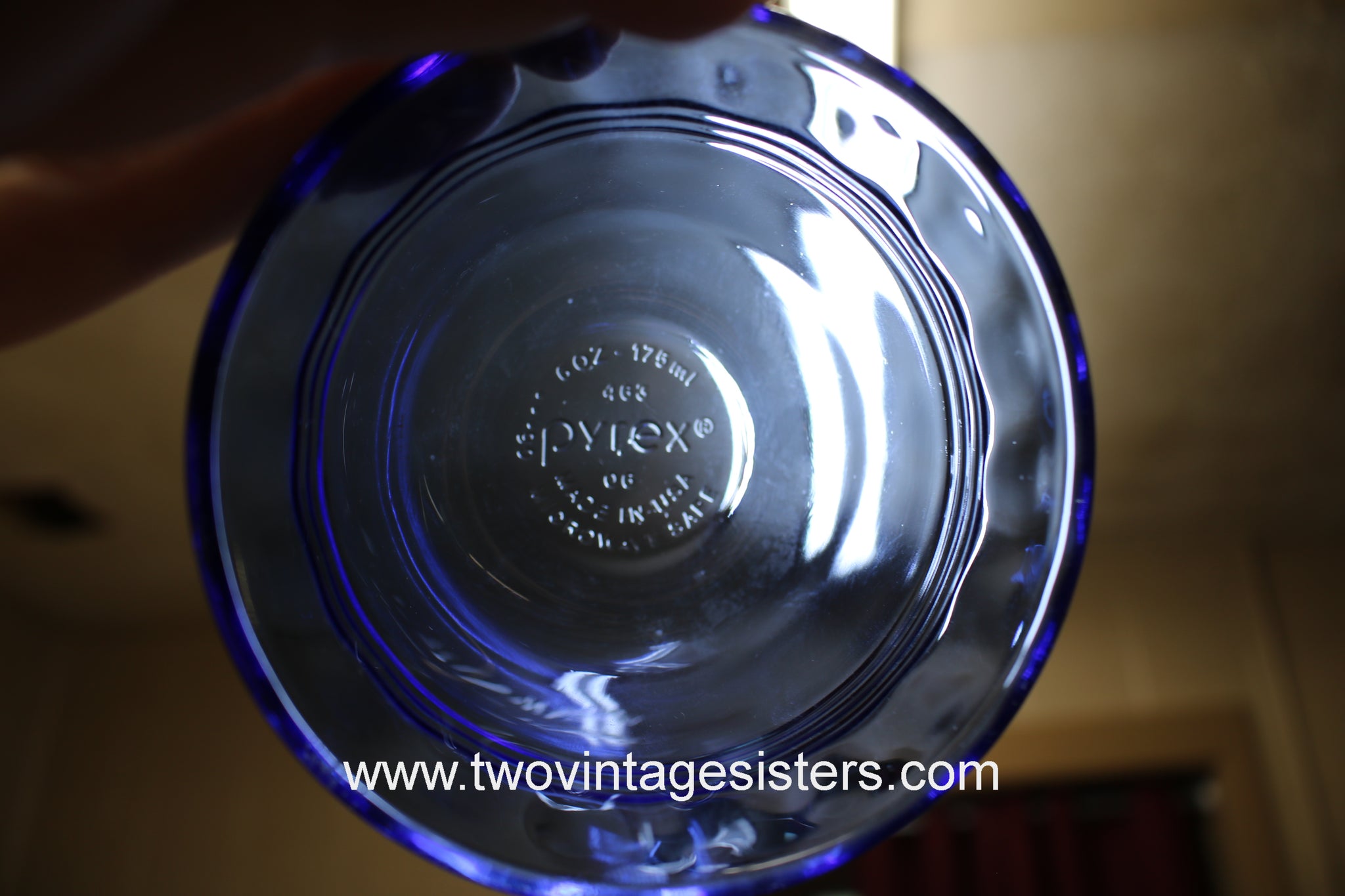 Pyrex Cobalt Blue Custard Bowl