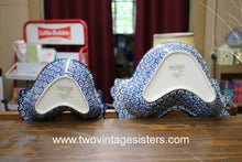 Load image into Gallery viewer, Temptations Blue Old World Nesting Chicken Bowls
