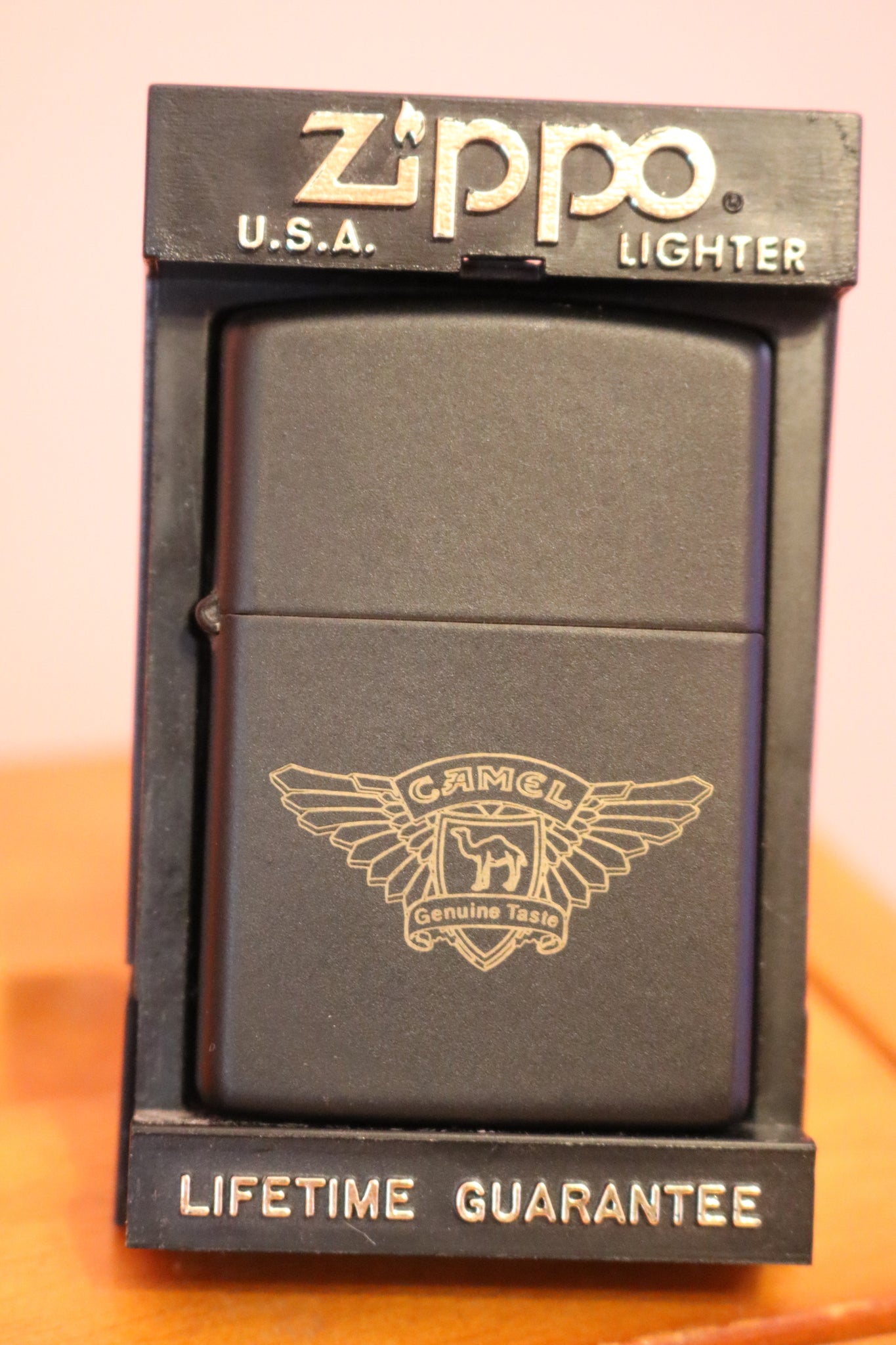 Vintage Camel Genuine Taste Zippo Lighter Z97 1994 Sealed
