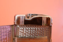 Load image into Gallery viewer, Ronson Ten A Case Lighter 1940s Mocha Enameled Cig Card Cash Case
