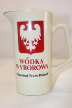 Load image into Gallery viewer, WODKA WYBOROWA VODKA WHISKEY PITCHER
