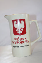 Load image into Gallery viewer, WODKA WYBOROWA VODKA WHISKEY PITCHER
