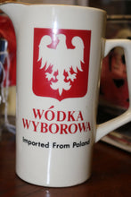 Load image into Gallery viewer, WODKA WYBOROWA VODKA WHISKEY PITCHER
