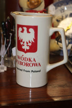 Load image into Gallery viewer, WODKA WYBOROWA VODKA WHISKEY PITCHER
