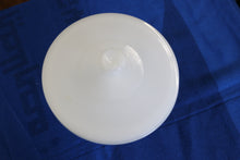 Load image into Gallery viewer, Vintage Federal Glass 1 1/2 Qt Mixing Bowl Blue Floral FEG29
