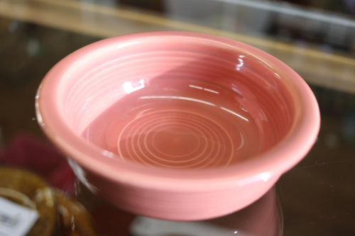 Homer Laughlin Coupe Soup Bowl Fiesta Rose 1986