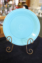 Load image into Gallery viewer, Homer Laughlin Vintage Fiesta Turquoise Dinner Plate 9 1/4 inchHomer Laughlin Vintage Fiesta Turquoise Dinner Plate 9 1/4 inchHomer Laughlin Vintage Fiesta Turquoise Dinner Plate 9 1/4 inch
